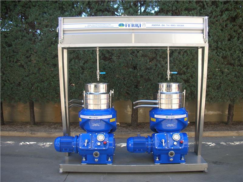 Separatori - MACCHINE OLEARIE FERRI srl