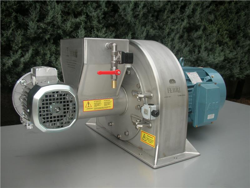 Frangitore inox a martelli-MACCHINE OLEARIE FERRI srl